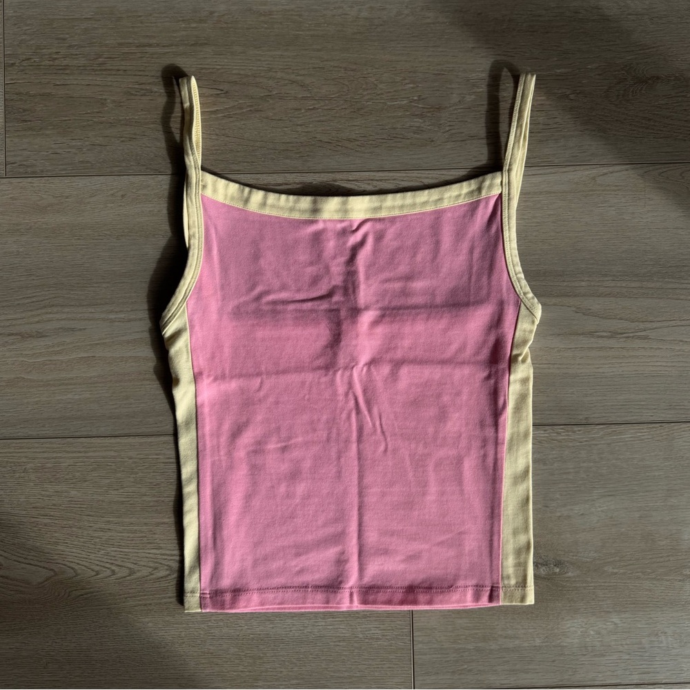 Cotton Tank ‘Pink’